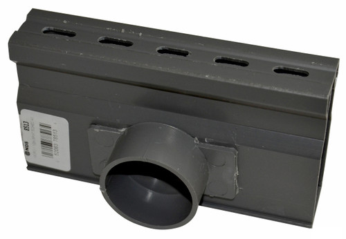 NDS Micro Channel Side Outlet - Gray 8513