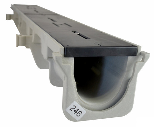 4.34" Neutral 091N Dura Slope Trench Drain System
