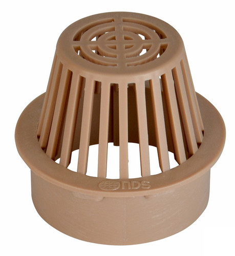 NDS  6" Atrium Grate - Sand (Each) 90S