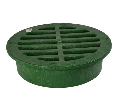 NDS 15" Round Grate - Green 1512