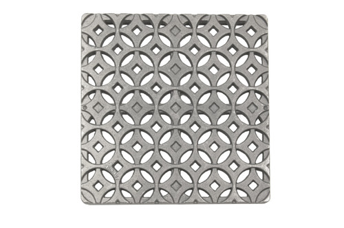 Iron Age Raw Cast Iron Interlaken Grate for 12" Basin