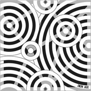 Iron Age Raw Cast Iron Oblio Grate for 24" Basin