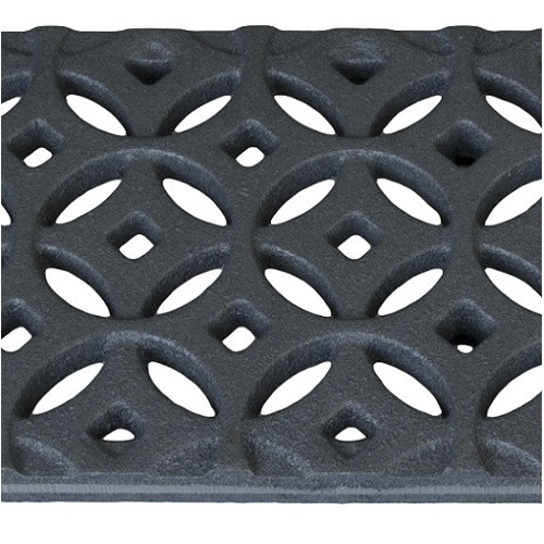 Iron Age Raw Cast Iron Dura Slope Interlaken Grate