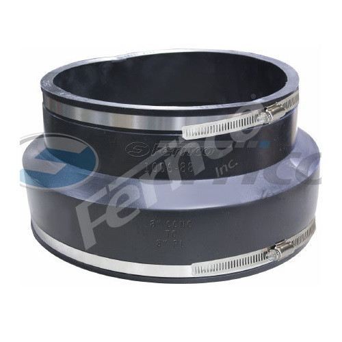8" x 8" Flexible Coupling ( Concrete x CI/Plastic)