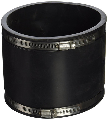 5" x 5" Flexible Coupling (CI/Plastic x CI/Plastic)