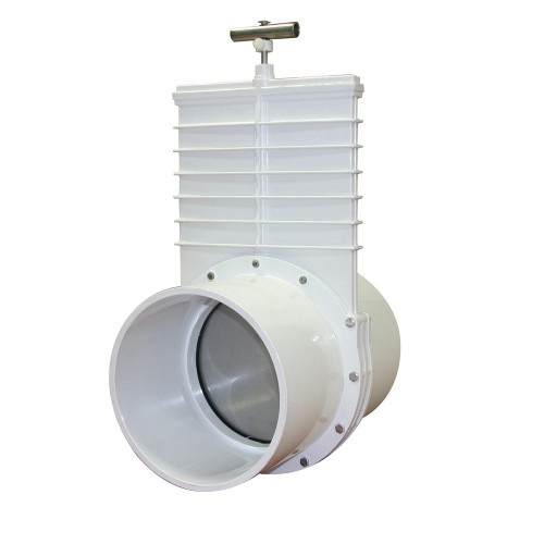 Valterra  8" PVC Knife Gate Valve w/Stainless Paddle  (S x S)