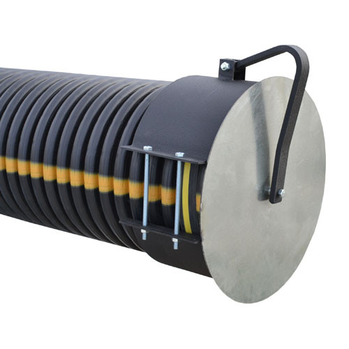 10" Flap Gate for Corrugated Plastic Pipe