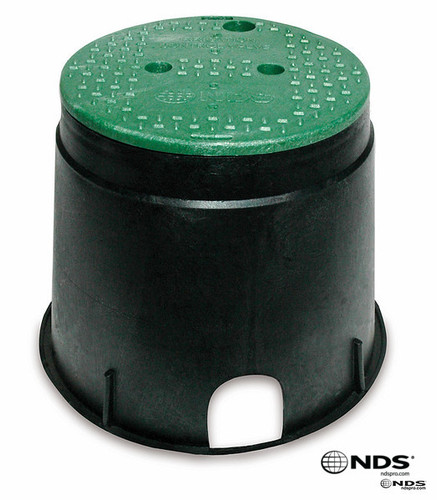 NDS Valve Box 10" (Black Box / Green Cover)
