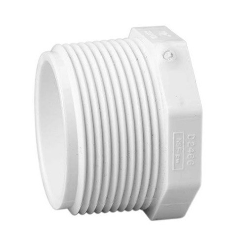 1 1/2" PVC Schedule 40 Plug (MPT)