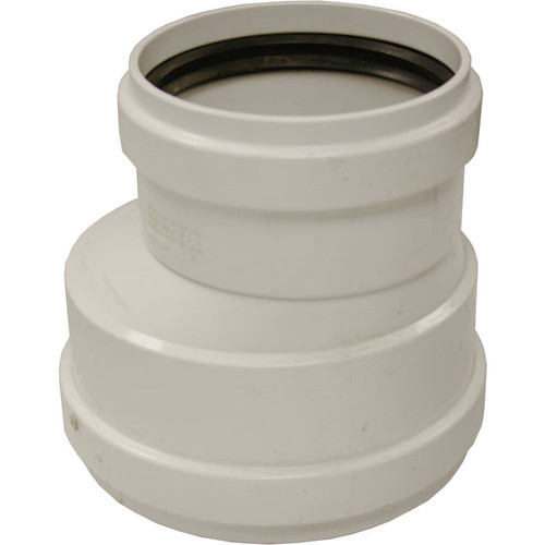 6" X 4" PVC SDR35 Gasket Joint Eccentric Reducer Coupling (G x G)