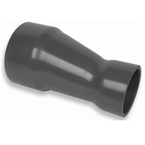 3" x 2" PVC Schedule 80 Eccentric Reducing Coupling (S x S)