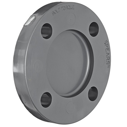 1 1/4" PVC Schedule 80 Blind Flange 150 PSI