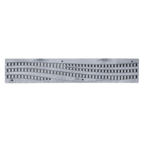 NDS Spee-D Channel Decorative Wave Cast Iron Grate 253CI