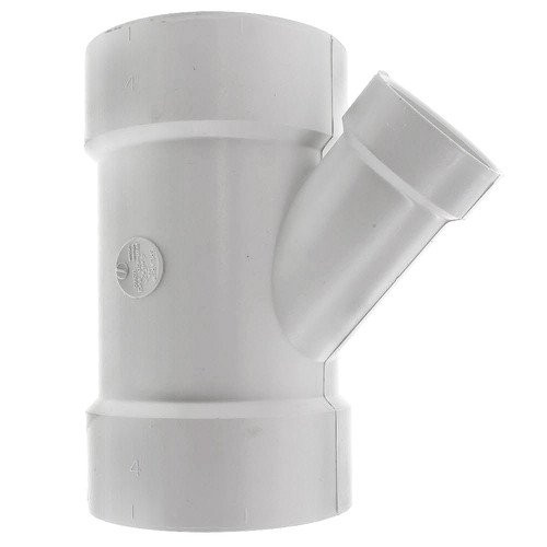 3" x 3" x 1 1/2" PVC DWV Wye (S x S x S)
