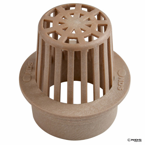 NDS  3" Atrium Grate - Sand (Box of 20)