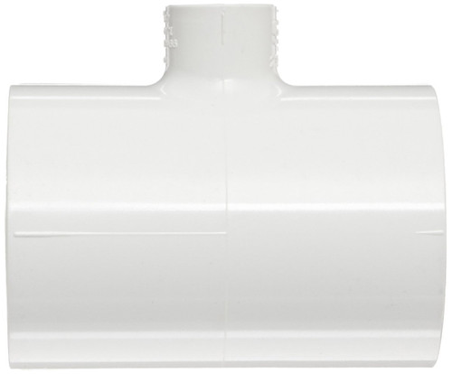 2" x 2" x 1 1/4" PVC Schedule 40 Tee (S x S x S)