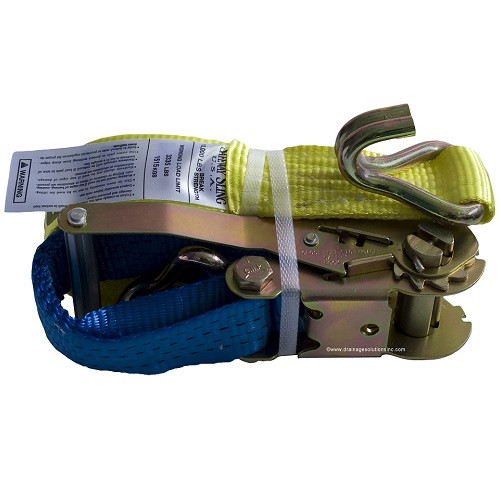 2" x 27' Wire Hook Ratchet Strap  (3,335 lb. / 10,0000 lb.)