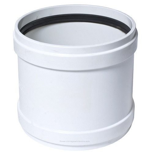 10" PVC SDR35 Gasket Joint Repair Coupling (G x G)
