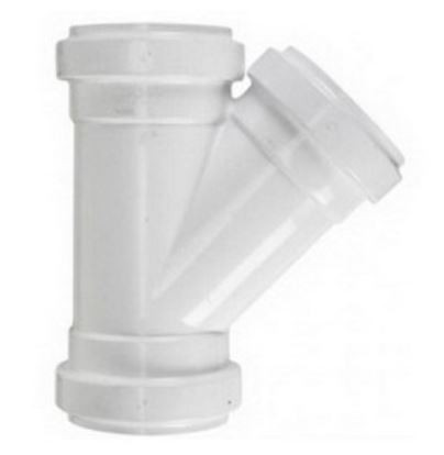 12" PVC SDR35 Gasket Joint Wye (G x G x G)