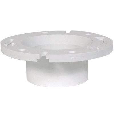 PVC DWV Closet Flange (Fits over 3" pipe or inside 4" pipe)