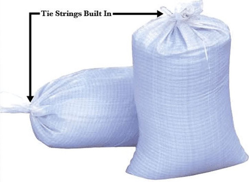 14" x 26" White Sand Bag (Empty)