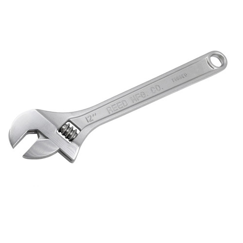 Reed 12" Chrome Adjustable Wrench CW12 02207