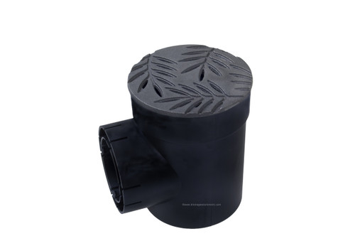 Spee-D Basin Single Outlet with Cast Iron Locust Grate