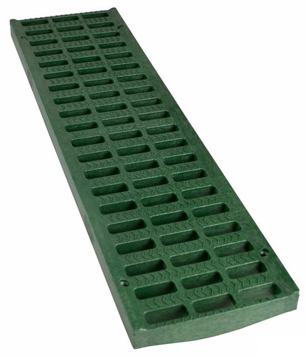 NDS Pro Series 5" Light Traffic Channel Grate - Green (Each) 815