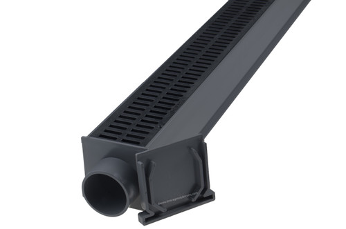 NDS Mini Channel Drain Kit (Black) 500 543