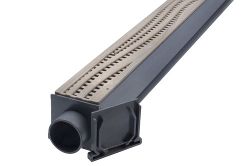 NDS Mini Channel Drain Kit (Sand Wave) 500 555S