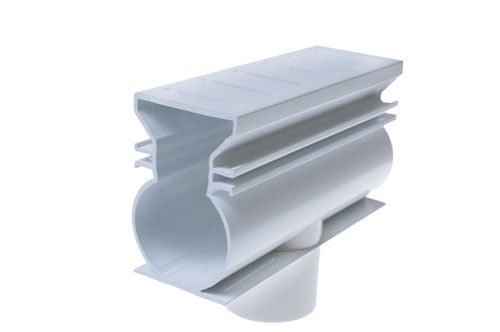 Stegmeier Super Drain Down Adapter (White) (Box of 4)