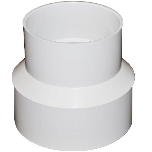 12" X 8" PVC SDR35 Solvent Weld Bushing (Sp x S)