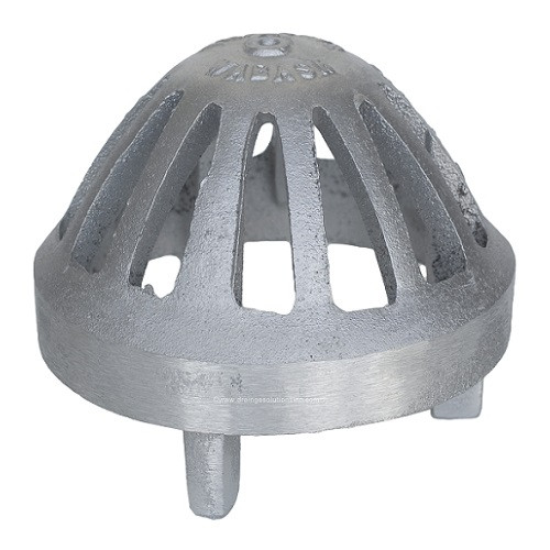 8" Aluminum Dome Grate
