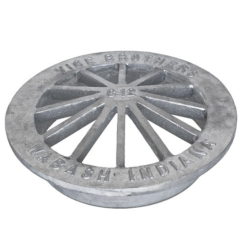 24" Aluminum Low Cone Grate