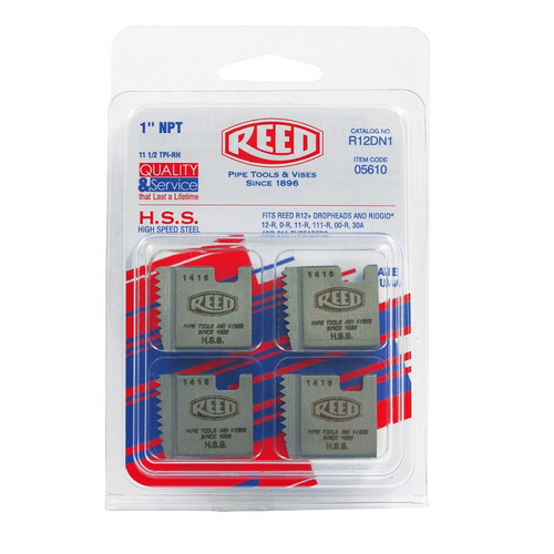 Reed R12DN 1 R12+ Segmental Dies 1" (4 Pack) 05610
