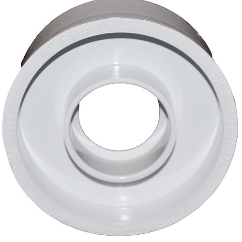 3" PVC SDR35 X 1 1/2" DWV Solvent Weld Reducer Bushing (Sp x S)