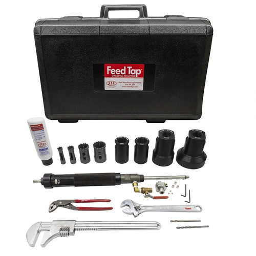 FT2000 Feed Tap Drilling Machine 3/4"-2" AWWA Kit 09162