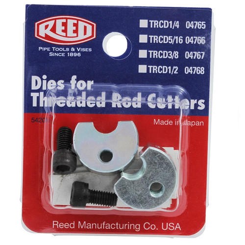 Reed TRCD38 Threaded Rod Cutter 3/8" Die Set 04767