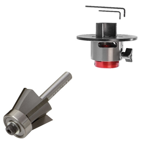 Reed Plastic Pipe Beveler Adapter Kit forMilwaukee with RBIT1 Bit