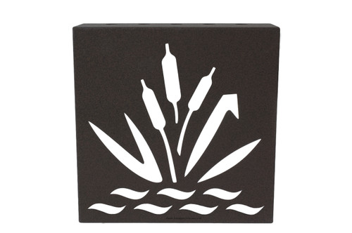 Decorative Retaining Wall Drain 4" x 4" (Weather Brown)