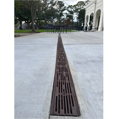 Iron Age Raw Cast Iron 8" NDS Pro Series Rain Grate