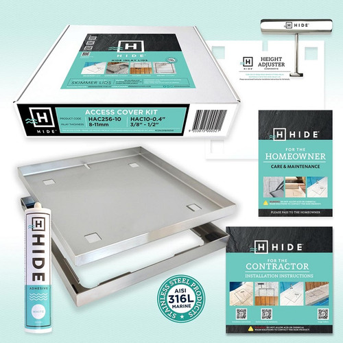 Hide 10" Access Cover Kit, 3/8" - 1/2"  HAC10-0.4