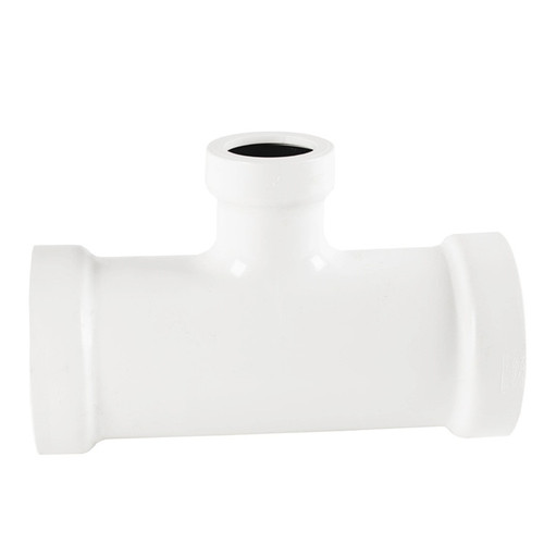 4" x 3"  PVC IPS Gasket Joint Pressure Tee (G x G x G)