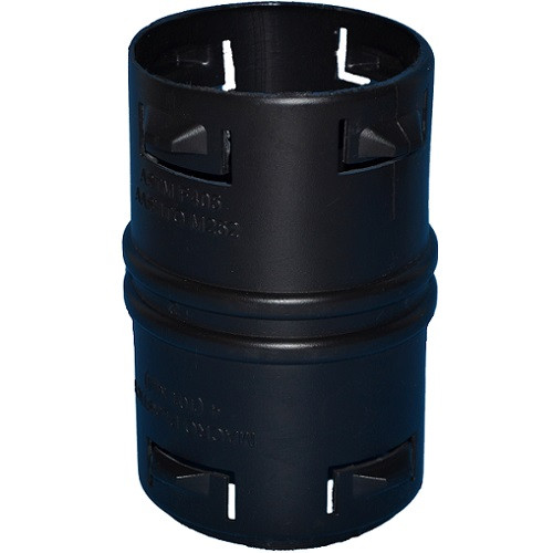 Fernco 1056-125 1-1/4-in. Flexible PVC Pipe Coupling For Cast Iron And Plastic Plumbing Connections, 2-Pack
