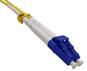 Fiber Optic Patch Cord, LC to LC, Single-Mode 9/125, Duplex Fiber Optic Patch Cord, LC to LC, Single-Mode 9/125, Duplex