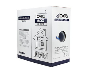 CAT6 UTP Bulk Ethernet Cable, Solid Copper CM, 23 AWG 1000FT CAT6 UTP Bulk Ethernet Cable, Solid Copper CM, 23 AWG 1000FT