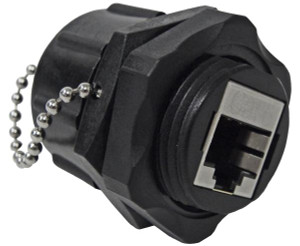 CAT6 Shielded Industrial Bulkhead Coupler, Water Sealed, Outdoor RJ45 CAT6 Shielded Industrial Bulkhead Coupler, Water Sealed, Outdoor RJ45