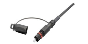 2 Fiber Toneable Flat Drop Cable - (1)ZTAP Connector - Pigtail - 100 ft 2 Fiber Toneable Flat Drop Cable - (1)ZTAP Connector - Pigtail - 100 ft
