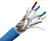 CAT7 Bulk Ethernet Cable, 10G Indoor Dual Shielded Solid Copper S/FTP CMR, 23 AWG 1000FT CAT7 Bulk Ethernet Cable, 10G Indoor Dual Shielded Solid Copper S/FTP CMR, 23 AWG 1000FT