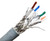 CAT7 Bulk Ethernet Cable, 10G Indoor Dual Shielded Solid Copper S/FTP CMR, 23 AWG 1000FT CAT7 Bulk Ethernet Cable, 10G Indoor Dual Shielded Solid Copper S/FTP CMR, 23 AWG 1000FT